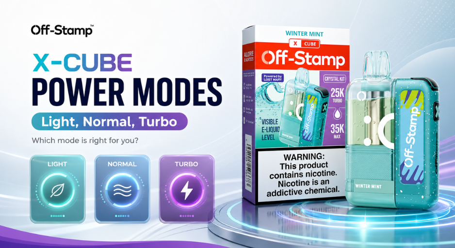 Off-Stamp X-Cube Power Modes: Light, Normal, Turbo