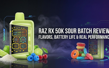 RAZ RX 50K Sour Batch Review: Flavors, Battery Life & Real Performance