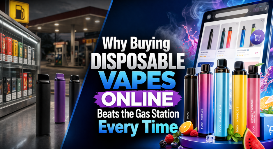 Why Buying Disposable Vapes Online Beats the Gas Station Every Time