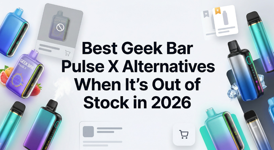 Best Geek Bar Pulse X Alternatives When It's Out of Stock in 2026
