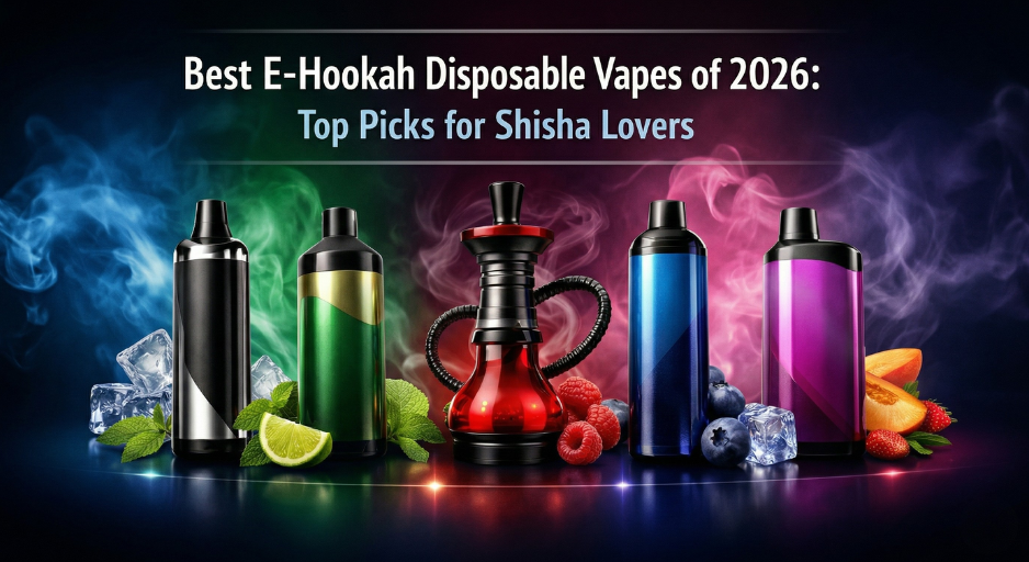 Best E-Hookah Disposable Vapes of 2026: Top Picks for Shisha Lovers