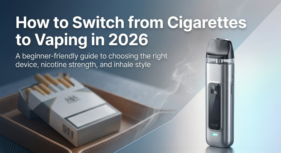 How to Switch from Cigarettes to Vaping in 2026: A Step-by-Step Guide