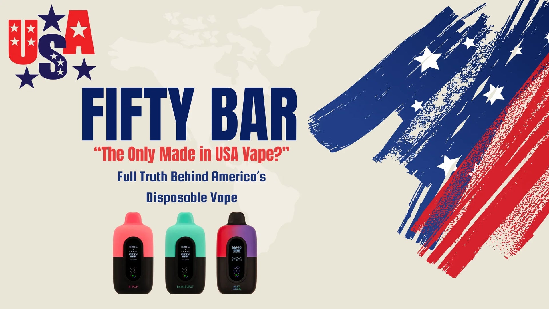 Fifty Bar Review 2025 | The Only Made in USA Disposable Vape? Fifty Bar Review 2025 | The Only Made in USA Disposable Vape?