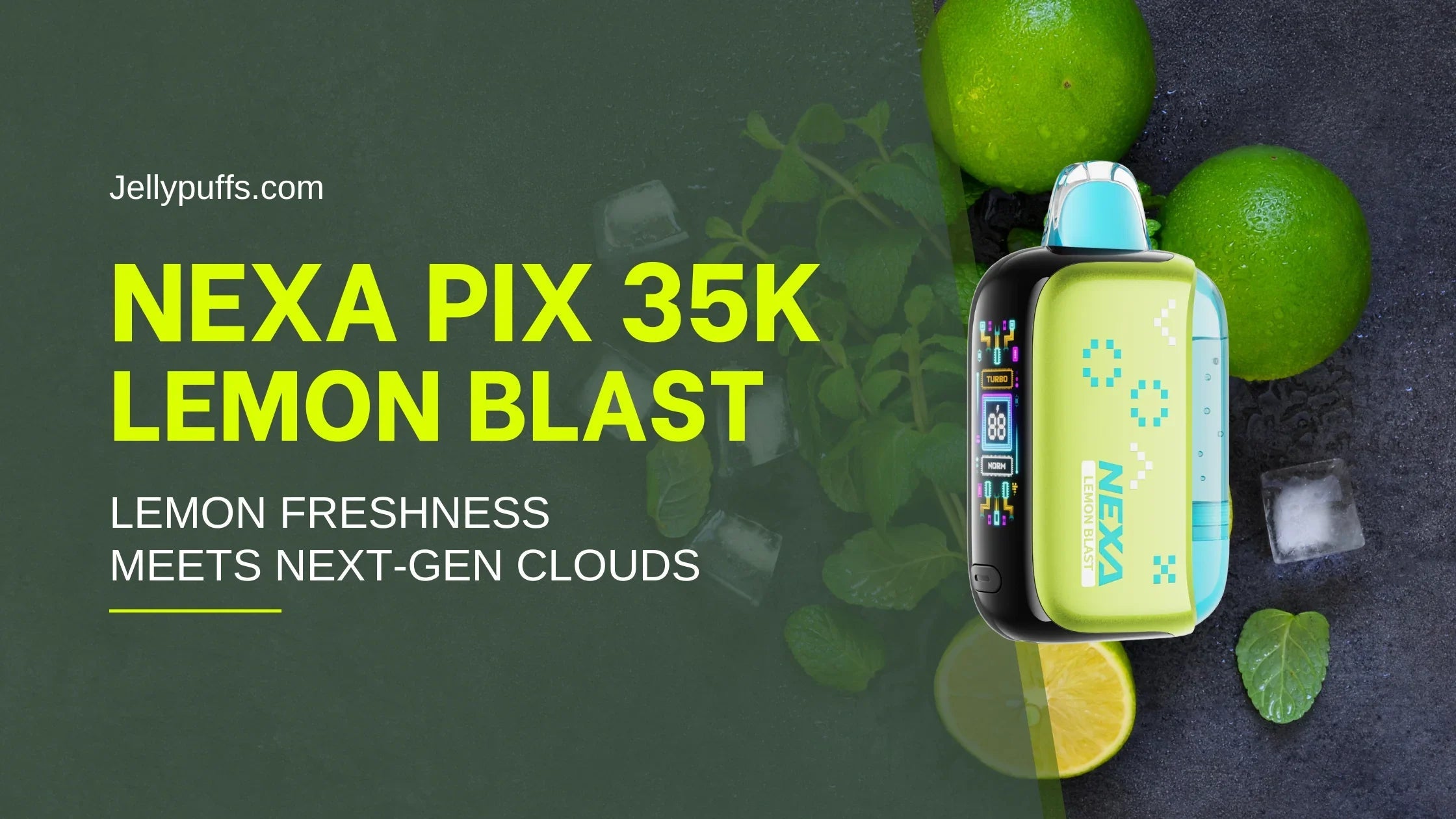Lemon Blast disposable vape review cover image showing device and citrus flavor theme