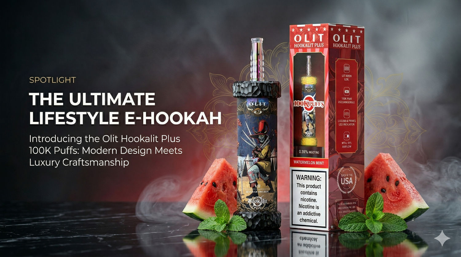 Olit Hookalit Plus 100k: Premium Vape with 100,000 Puffs