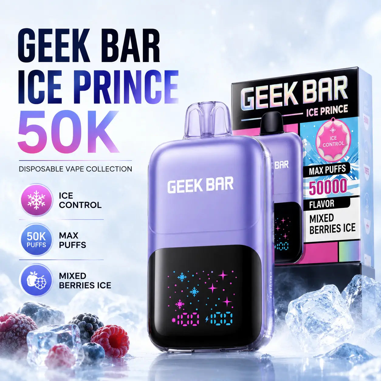 Geek Bar Ice Prince 50k