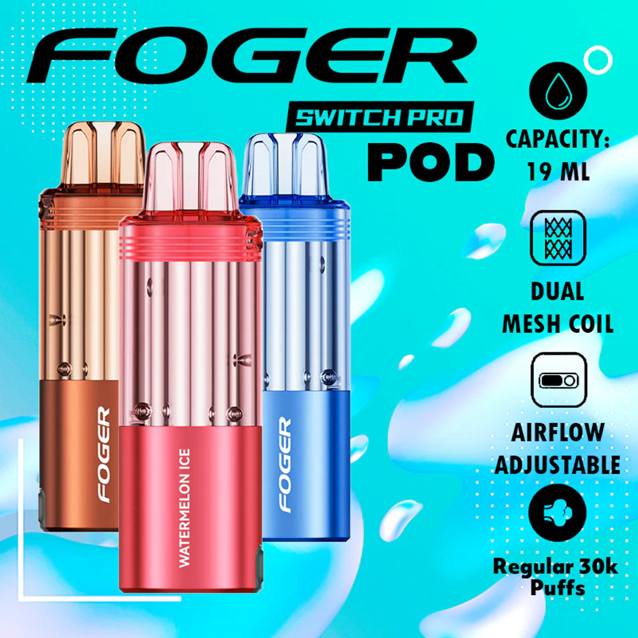 foger vape refill strawberry cupcake Foger Strawberry Cupcake Vape: Irresistible 30K Puff Flavor main image 1