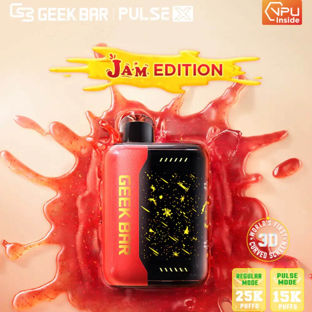 Geek Bar Pulse X 25k Jam Edition JELLYPUFFS