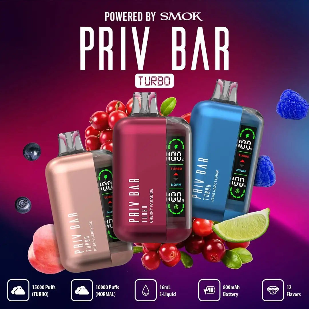 Priv Bar Turbo 15k JELLYPUFFS