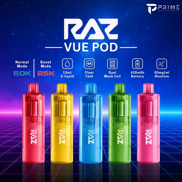 RAZ Vue 50k Pod JELLYPUFFS