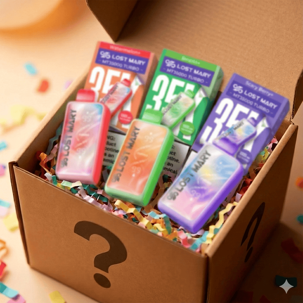 elfbar elfa master akku Mystery Vape Box | 6 Disposables Per Box | 8K–30K+ Puffs