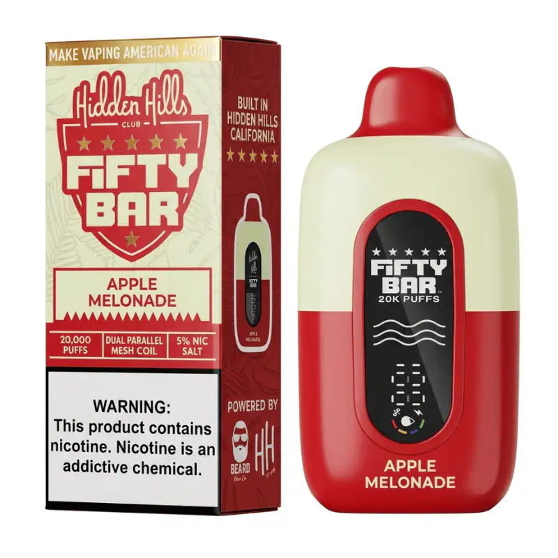 Apple Melonade - Fifty Bar 20K Disposable Vape JellyPuffs