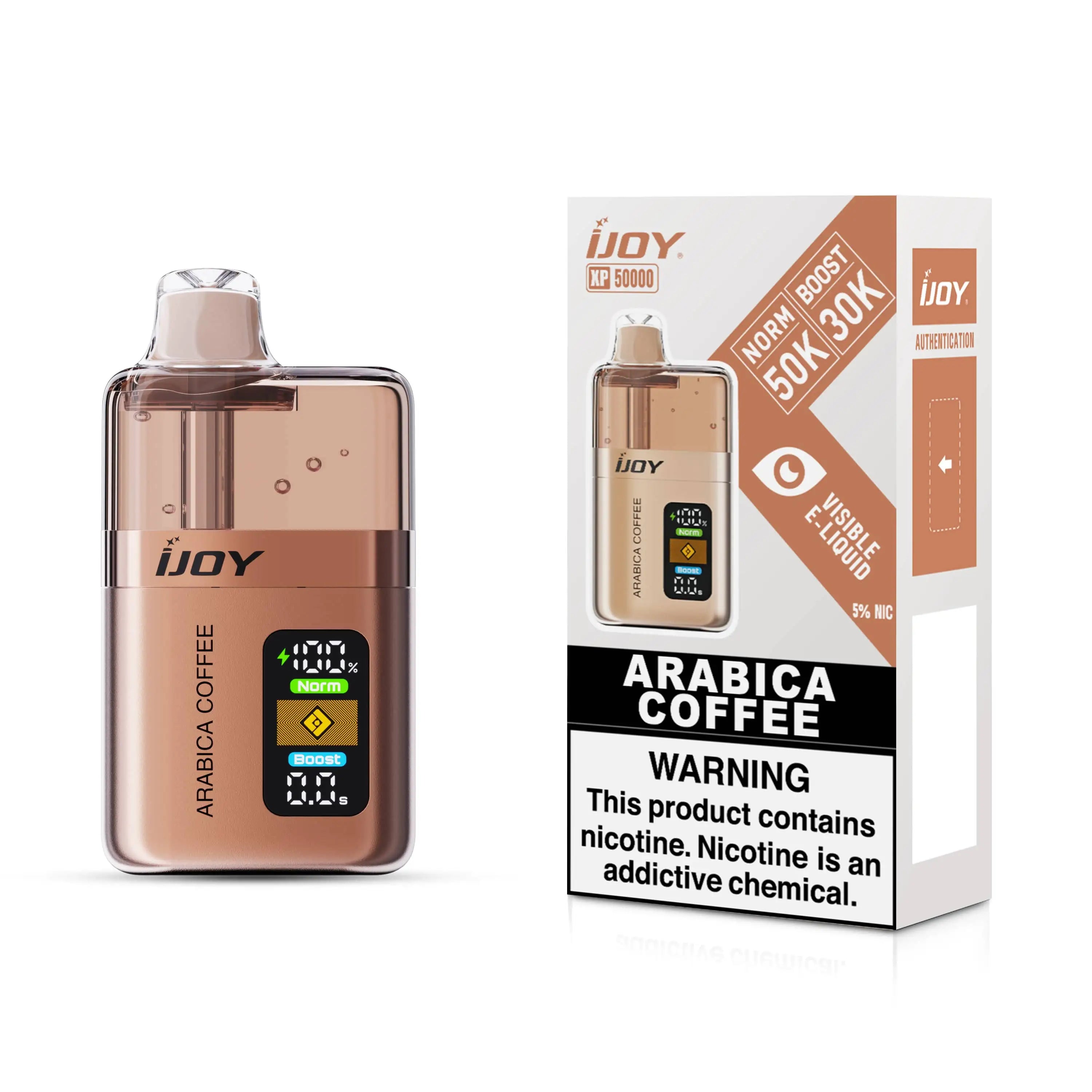 Arabica Coffee - iJoy XP50000 Disposable Vape JellyPuffs