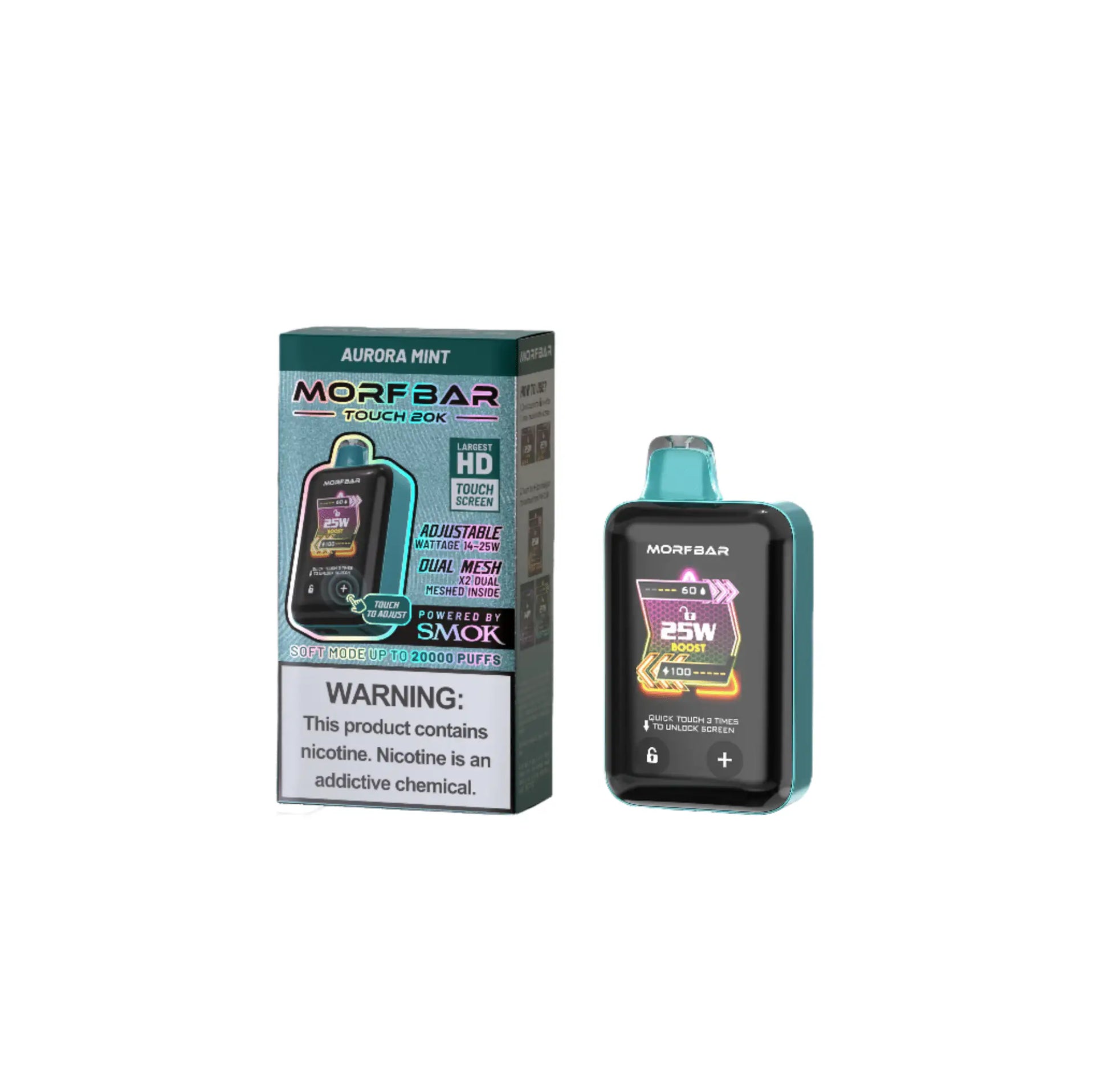 Auroma Mint - Morf Bar Touch 20K Disposable JellyPuffs
