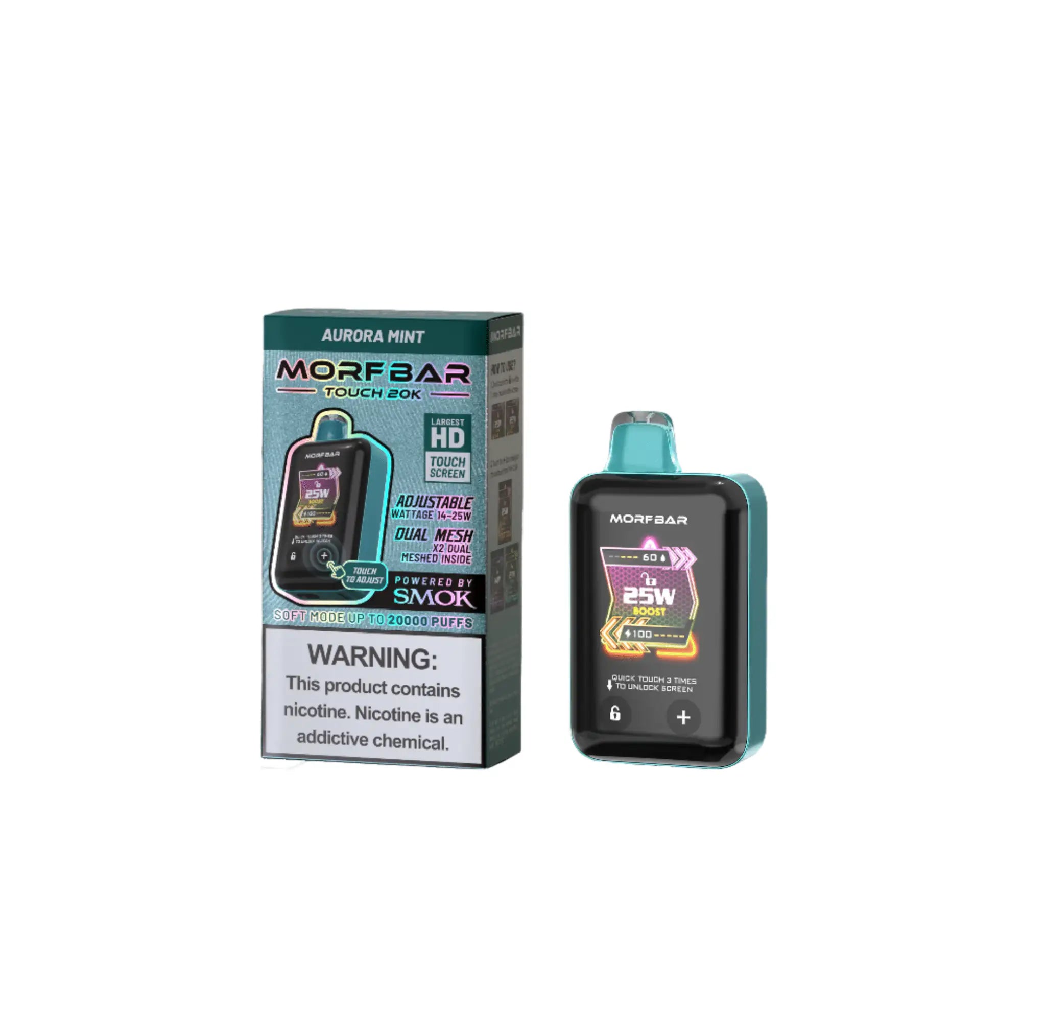 Auroma Mint - Morf Bar Touch 20K Disposable JellyPuffs