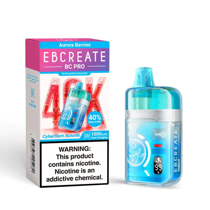 Aurora Berries - EBCREATE BC Pro 40K Disposable Vape JellyPuffs