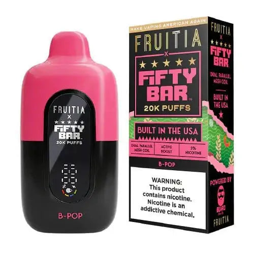 B-Pop - Fifty Bar 20K Disposable Vape JellyPuffs