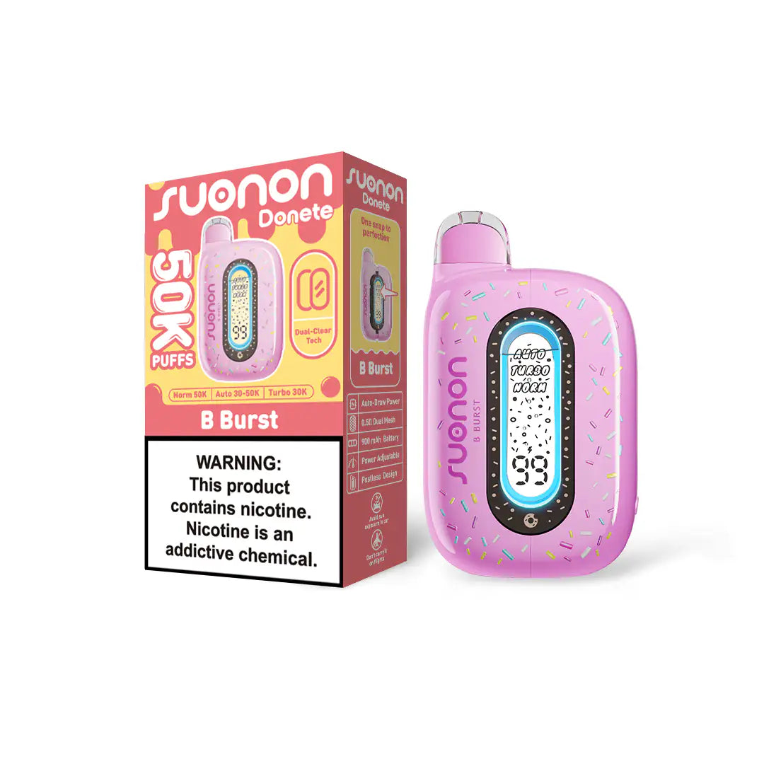 B Burst - Suonon Donete By NEXA 50K Disposable JellyPuffs