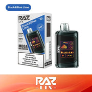 Black & Blue Lime - RAZ LTX DC25000 Disposable Vape JellyPuffs