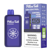 Black & Blueberry - Pillow Talk Ice Control IC40000 Disposable JellyPuffs