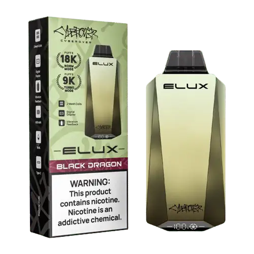 Black Dragon - ELUX Cyberover 18K Disposable JellyPuffs
