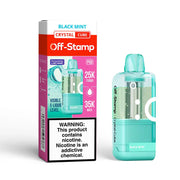 Black Mint - Off-Stamp Crystal Cube 35K Disposable Pod JellyPuffs