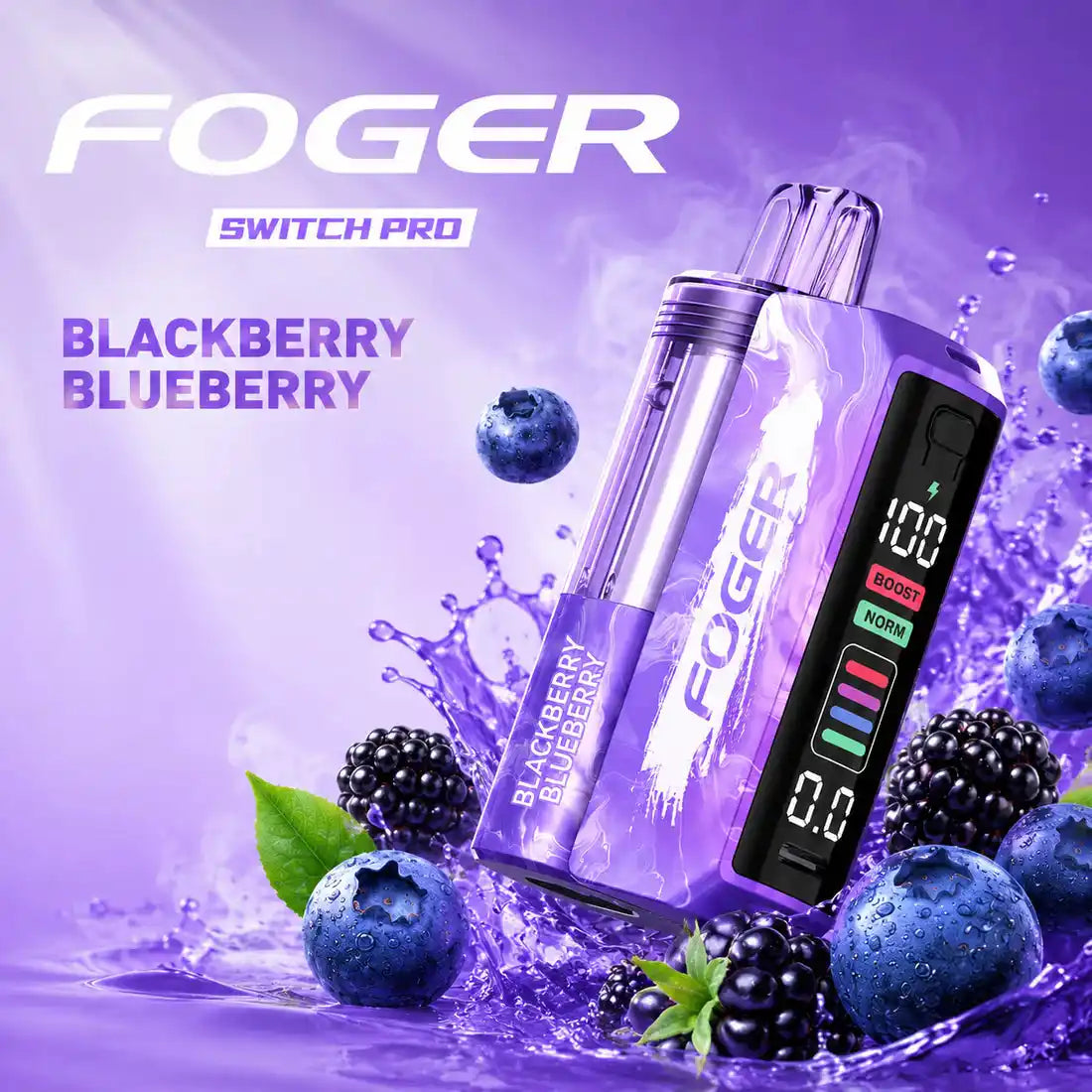 Blackberry Blueberry - Foger Switch Pro 30K Disposable Kit JellyPuffs