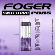 Blackberry Blueberry - Foger Switch Pro 30K Disposable Pod JellyPuffs