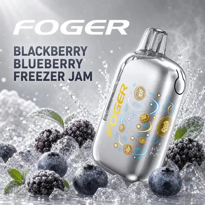 Blackberry Blueberry Freezer Jam - Foger Bit 35k Disposable Vape JellyPuffs