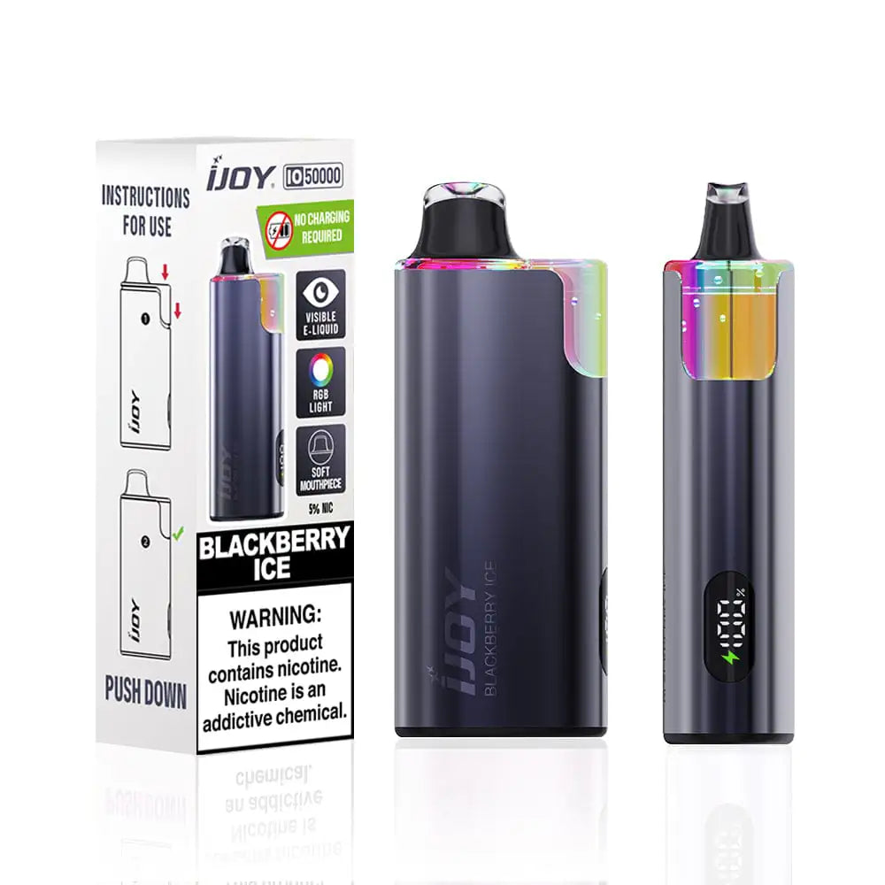 Blackberry Ice - iJoy IO50000 Disposable Vape JellyPuffs