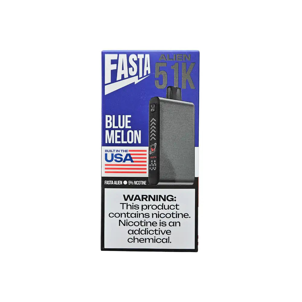 Blue Melon - FASTA Alien 51k Disposable JellyPuffs