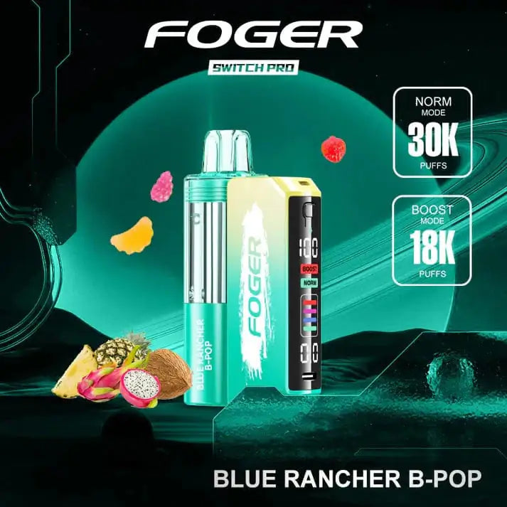 Blue Rancher B-Pop - Foger Switch Pro 30K Disposable Kit JellyPuffs