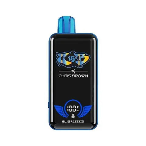 Blue Razz Ice - Chris Brown CB15K Disposable JellyPuffs