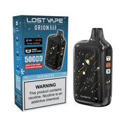 Blue Razz Ice - Lost Vape Orion Bar 50K Disposable JellyPuffs