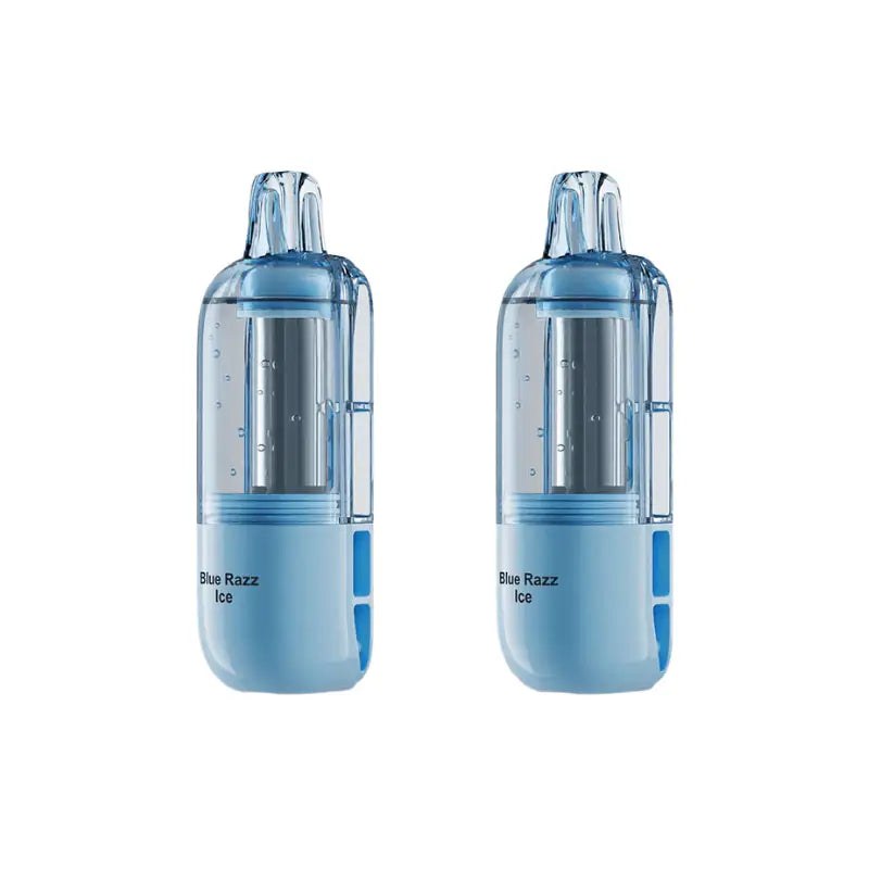 Blue Razz Ice - Nexa Flex Flavor Booster 40k Disposable Pods JellyPuffs