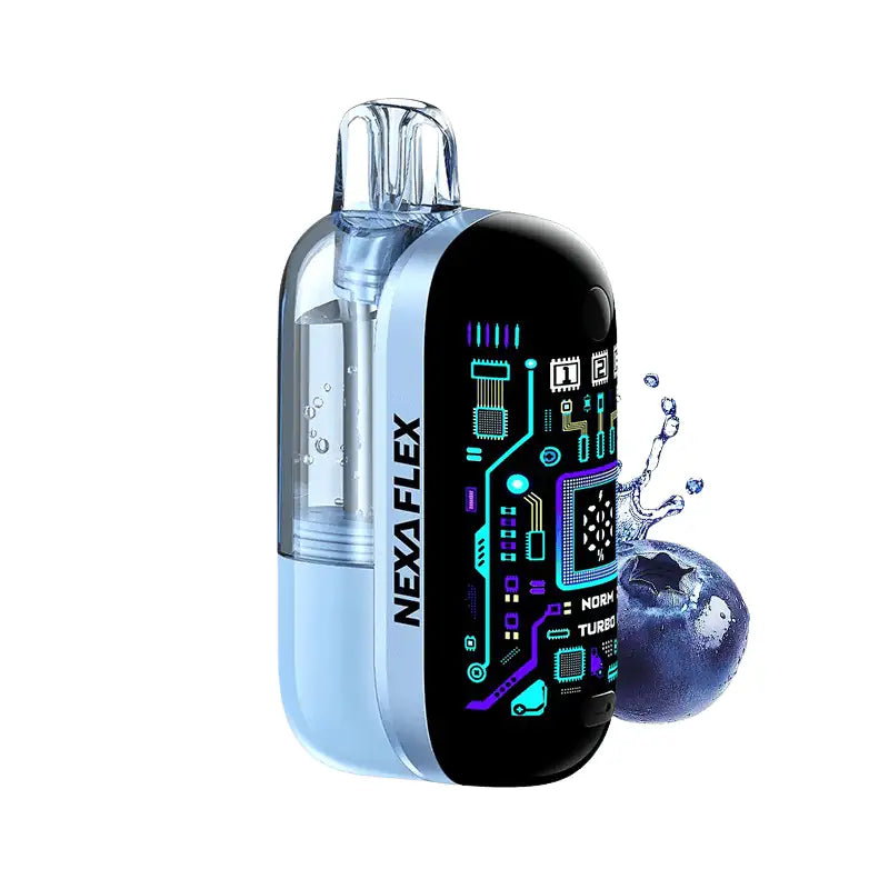 Blue Razz Ice - Nexa Flex Flavor Booster 40k Disposable Vape JellyPuffs