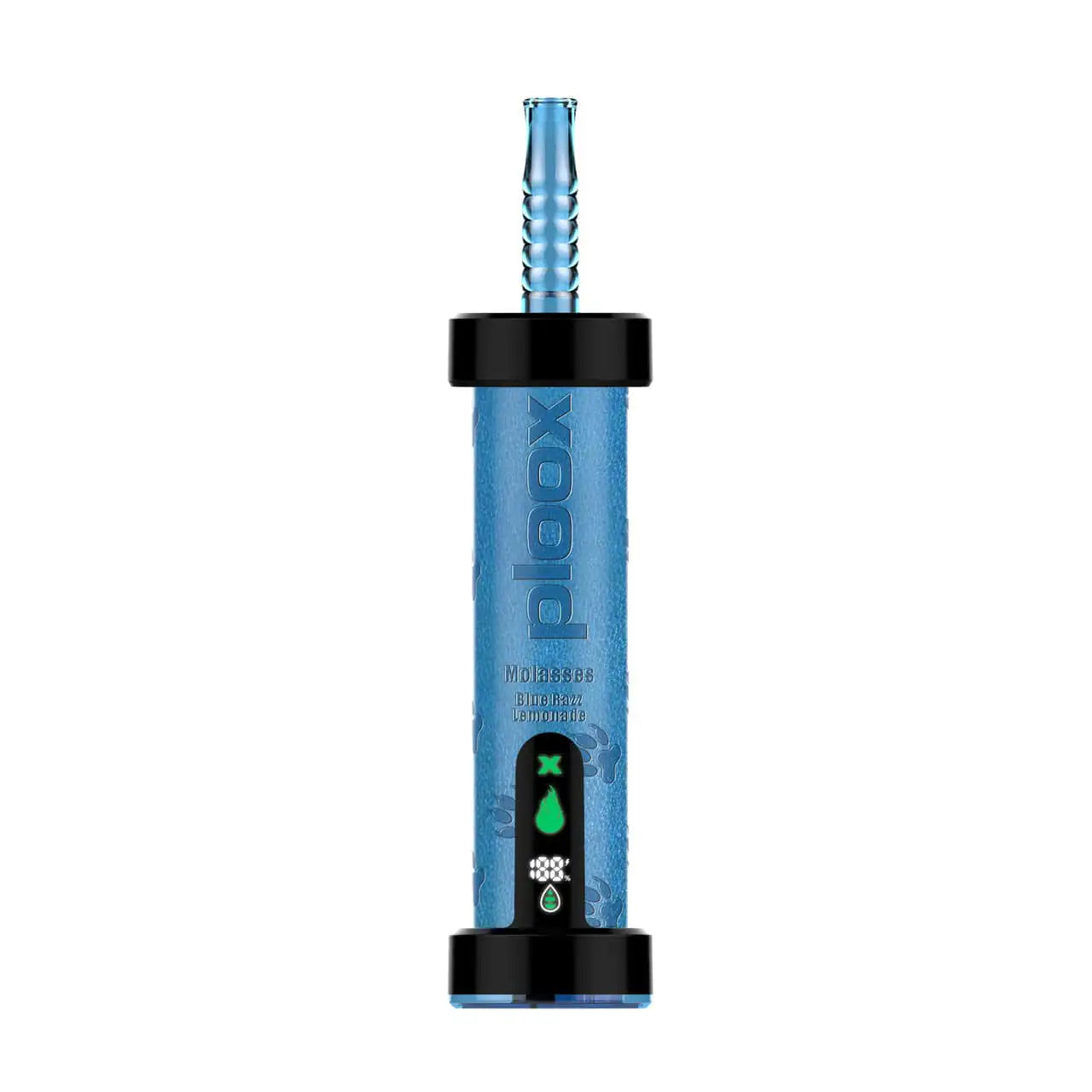 Blue Razz Lemonade - Ploox Molasses 75k Disposable E-Hookah JellyPuffs