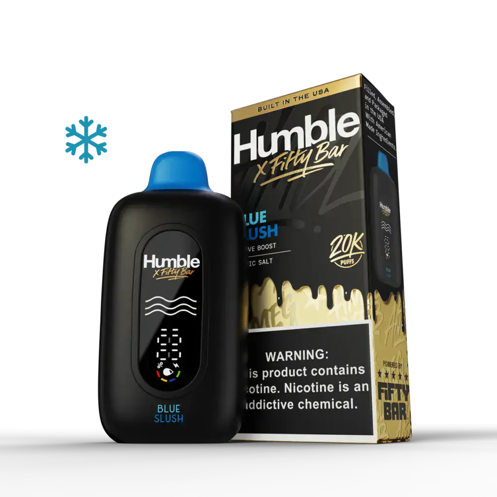 Blue Slush - Fifty Bar x Humble 20K Disposable Vape JellyPuffs