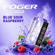 Blue Sour Raspberry - Foger Switch Pro 30K Disposable Kit JellyPuffs