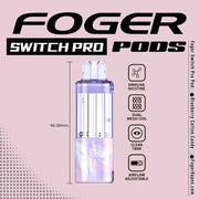 Blueberry Cotton Candy - Foger Switch Pro 30K Disposable Pod JellyPuffs