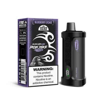 Blueberry Lychee - Tyson 2.0 Iron Mike 15000 Disposable JellyPuffs