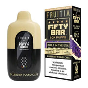 Blueberry Pound Cake - Fifty Bar 20K Disposable Vape JellyPuffs