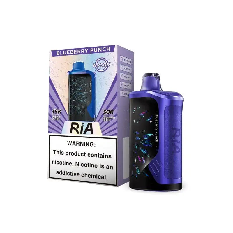 Blueberry Punch - Geek Bar Ria NV30k Disposable Vape JellyPuffs