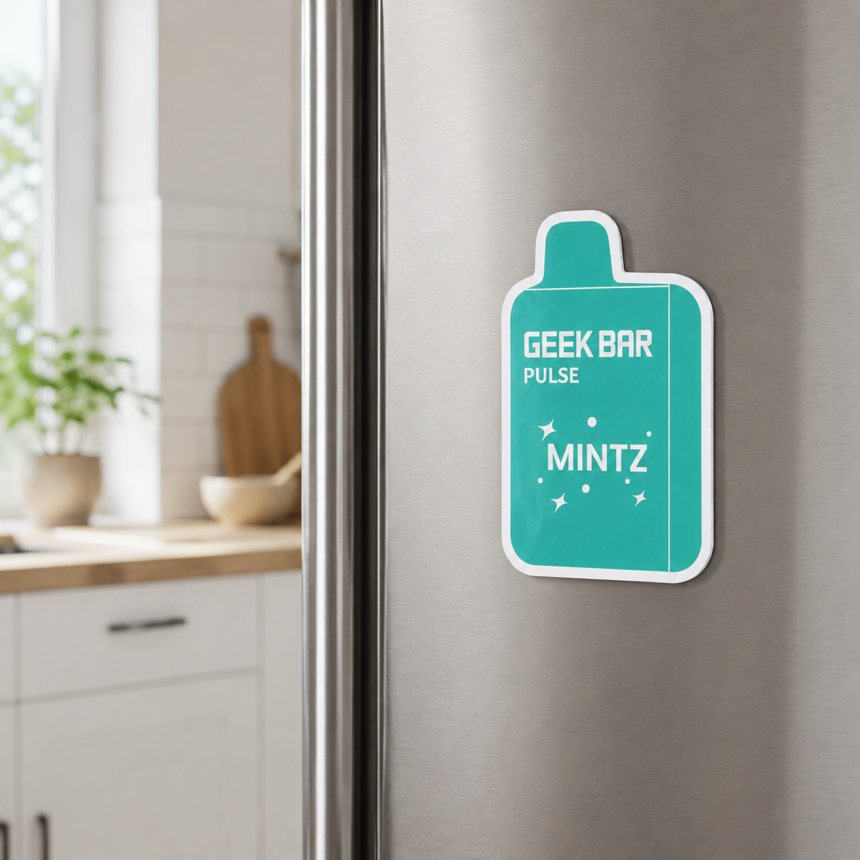 Geek Bar Mintz Fridge Magnet