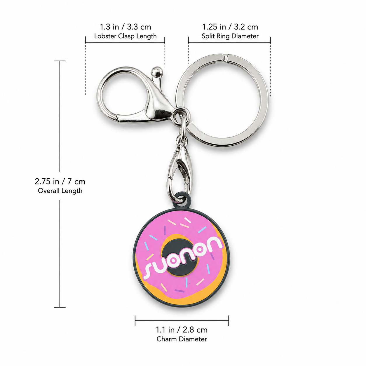 Suonon Donut Keychain