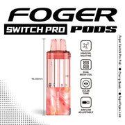 Cherry Bomb - Foger Switch Pro 30K Disposable Pod JellyPuffs