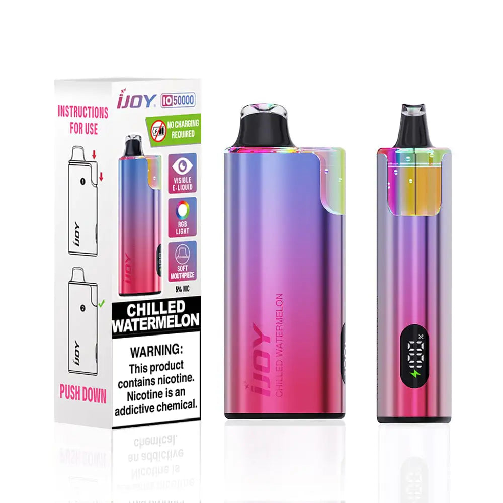 Chilled Watermelon - iJoy IO50000 Disposable Vape JellyPuffs