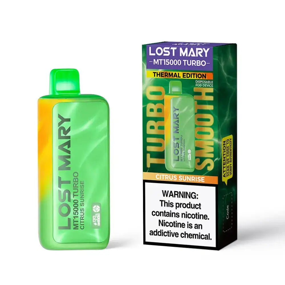 Citrus Sunrise - Lost Mary MT15000 Turbo Disposable Vape JellyPuffs