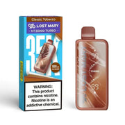 Classic Tobacco - Lost Mary MT35000 Turbo Disposable Vape JellyPuffs
