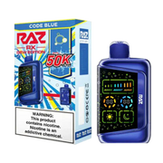 Code Blue - RAZ RX 50K Dew Edition Disposable Vape JellyPuffs